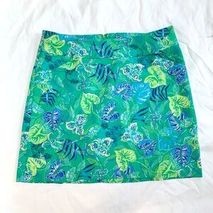 Lilly Pulitzer Jonas stretch Skort In a Flutter NWT size 12